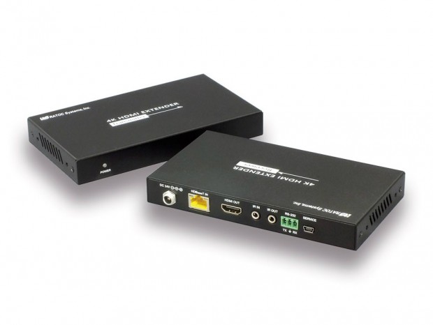 4K/60Hzの映像を最大40m延長できるHDMI延長器、ラトック「RS-HDEX40-4K」