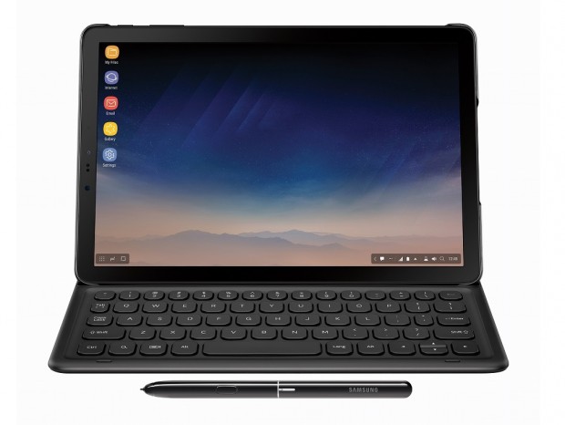 Samsung、ノートPCスタイルでも使える新型2-in-1 Androidタブ「Galaxy Tab S4」
