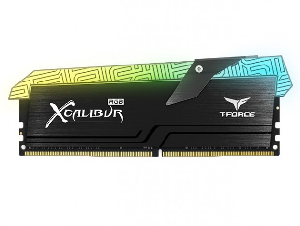 各社RGB機能に対応するゲーミング向けDDR4メモリ、Team「T-FORCE XCALIBUR」