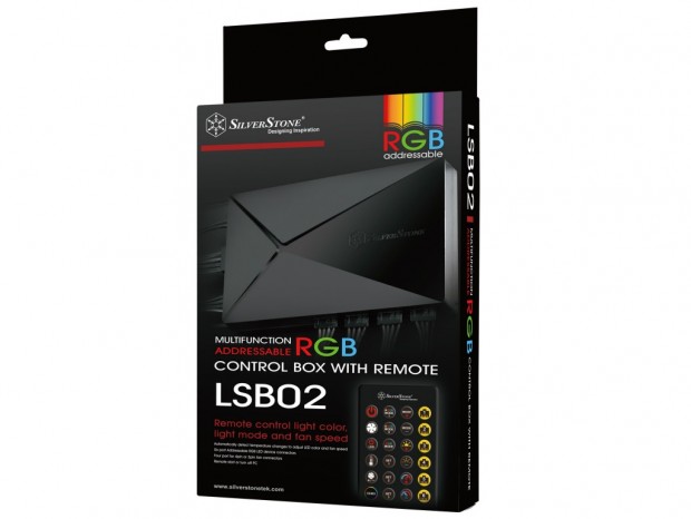 PC電源ON/OFFやファンコン機能を搭載したLEDコントローラ、SilverStone「LSB02」