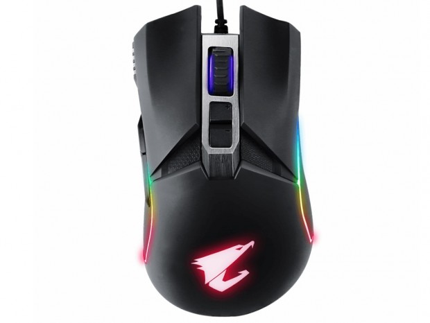 16,000dpi光学センサー搭載のRGBゲーミングマウス、GIGABYTE「AORUS M5」