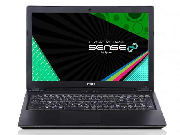 Core i7-8750HとGeForce GTX 1060を装備した、SENSE∞のクリエイター向け新作ノート