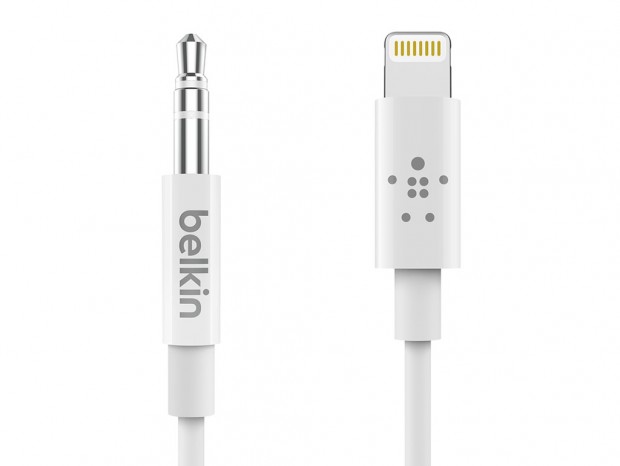 ベルキン、MFi認定「Lightning to 3.5mm オーディオケーブル」にホワイト色を追加