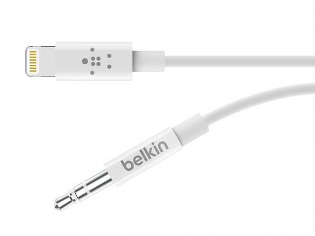 ベルキン、MFi認定「Lightning to 3.5mm オーディオケーブル」にホワイト色を追加