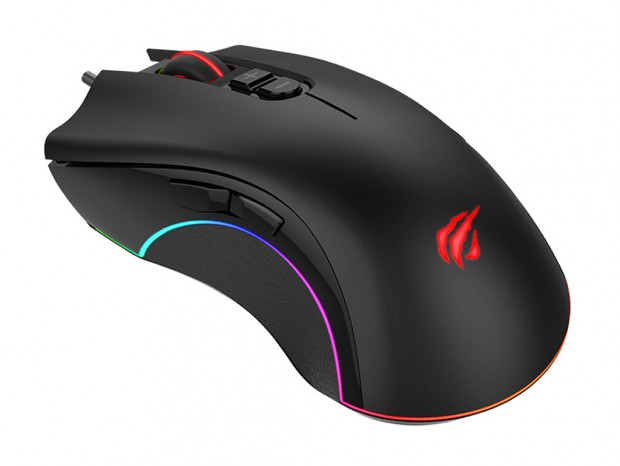 売価2,580円のエントリー向けプログラミングゲーミングマウス、havit「HV-MS794-JP」