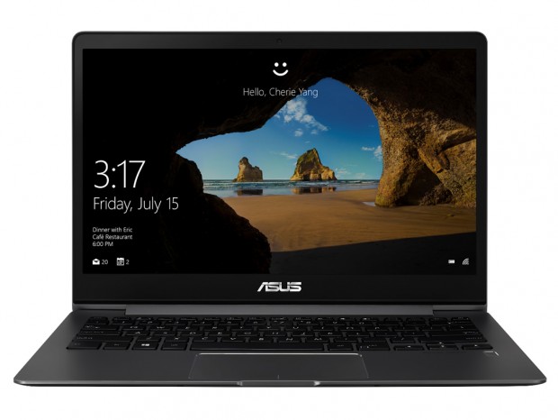 14.3時間駆動の13.3型モバイルノート、ASUS「ZenBook 13 UX331UA」
