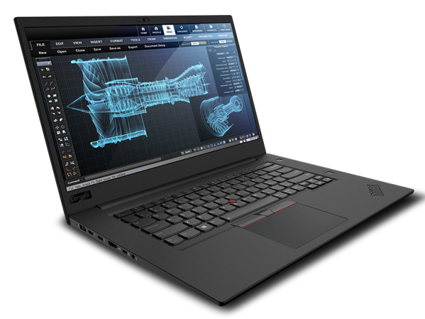 厚さ18.4mm、重量1.7kgのワークステーションノートPC、Lenovo「ThinkPad P1」