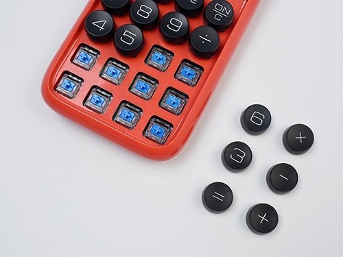 即購入OK【美しさ×実用性】Lofree レトロテンキーキーボード 電卓 楽天市場】Lofree Lipstick シリーズ ロフリー 電卓 ＋ テンキー