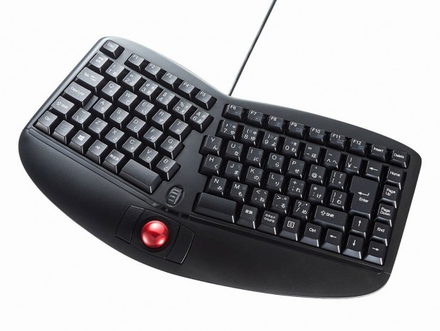 注目はトラックボール一体型。サンワサプライからエルゴキーボード2製品が発売