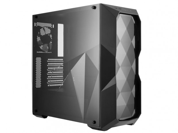 3Dダイヤモンドカットデザイン採用ケース、Cooler Master「MASTERBOX TD500L」