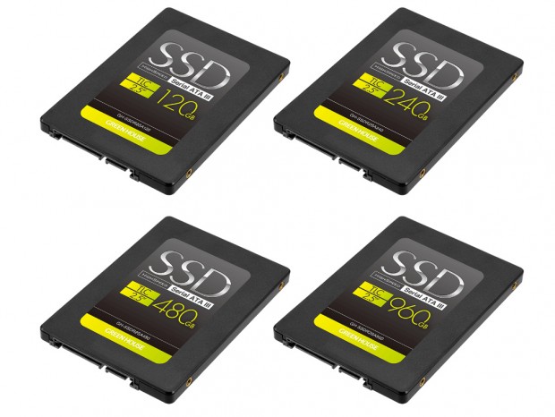 最大転送520MB/sの高速SATA3.0 SSD、グリーンハウス「GH-SSDR2S」シリーズ