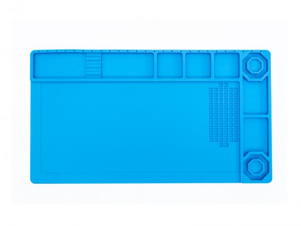 上海問屋、ネジや工具の整理もできる「耐熱・断熱 シリコン作業マット」発売