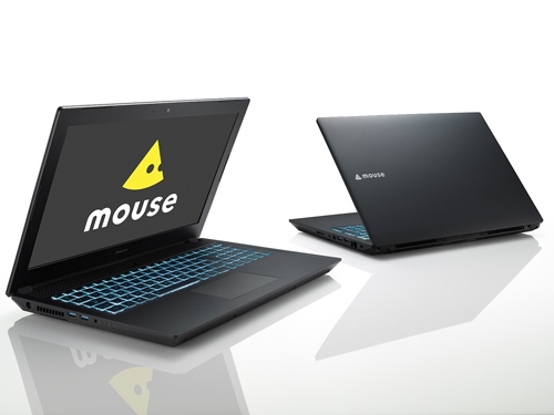 6コアCPUとGTX 1060標準の15.6型フルHDノートPCがマウスコンピューターから