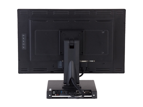 液晶スタンドにPCを詰め込んだマルチタッチ対応オールインワンPCがコンテックから