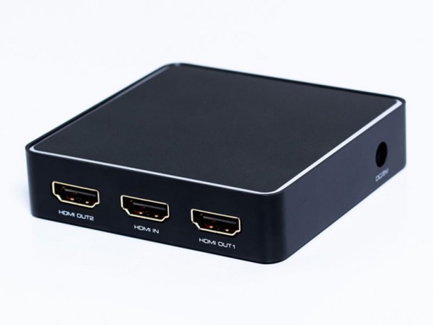 上海問屋、HDRに対応するHDMI分配器「1入力2出力HDMI分配器」発売