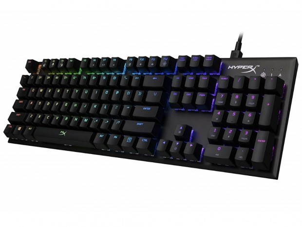 Kailh Silver Speedスイッチ採用のゲーミングキーボード「HyperX Alloy FPS RGB」発売
