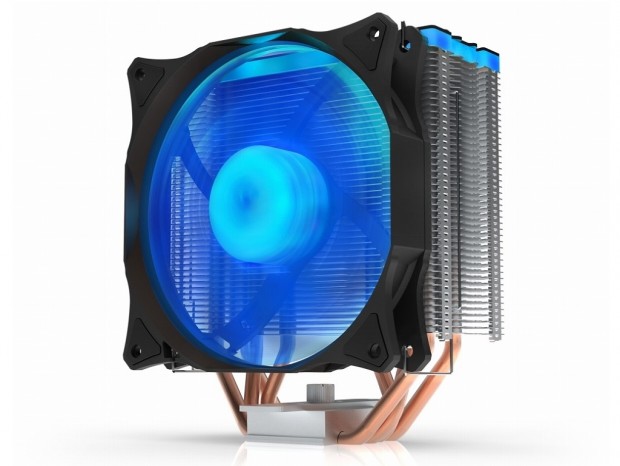 全高を146mmに抑えたRGB対応サイドフロー、SilentiumPC「Fera 3 RGB HE1224」