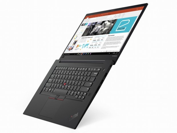 薄さ約18mm、重量1.7kgの15.6型モバイルノートPC、レノボ「ThinkPad X1 Extreme」発売