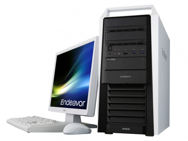 エプソン、クリエイターPCに「Endeavor Pro5900 動画編集 Select」を追加