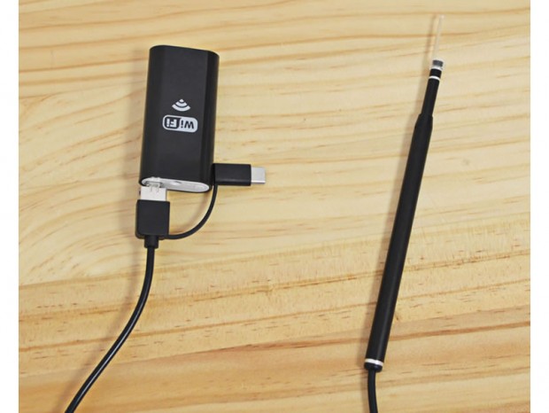待望のiPhone対応、サンコー「スマホでWiFi耳かきスコープ」を直販限定発売