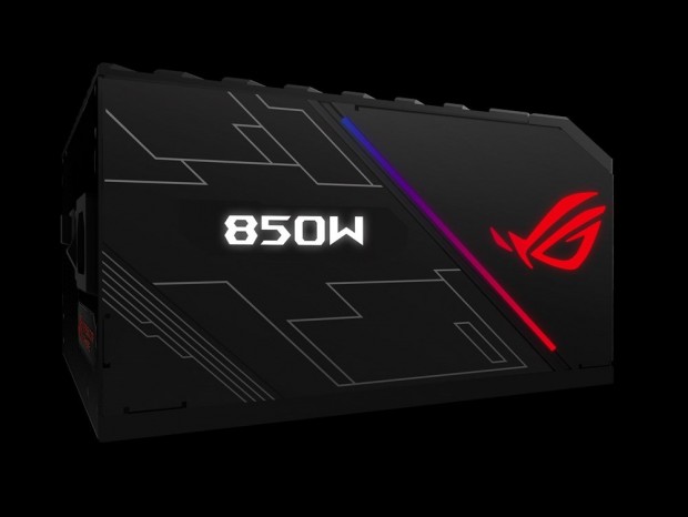 OLED搭載の850W PLATINUM電源ユニット、ASUS「ROG-THOR-850P」
