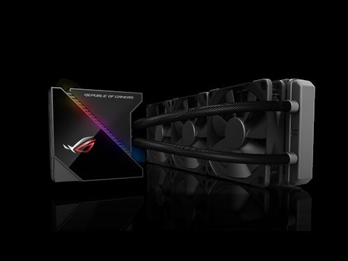 ASUS ROG、「AuraSync」対応のオールインワン水冷「ROG RYUJIN」シリーズ
