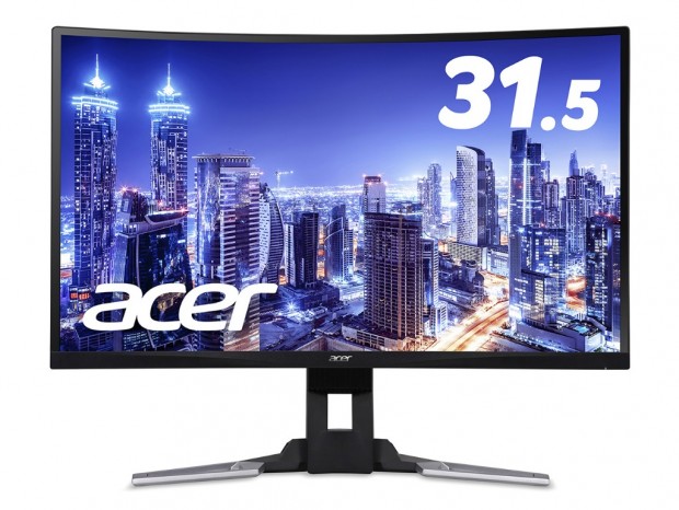 144Hz/1ms対応の曲面ゲーミング液晶、日本エイサー「XZ1」シリーズ
