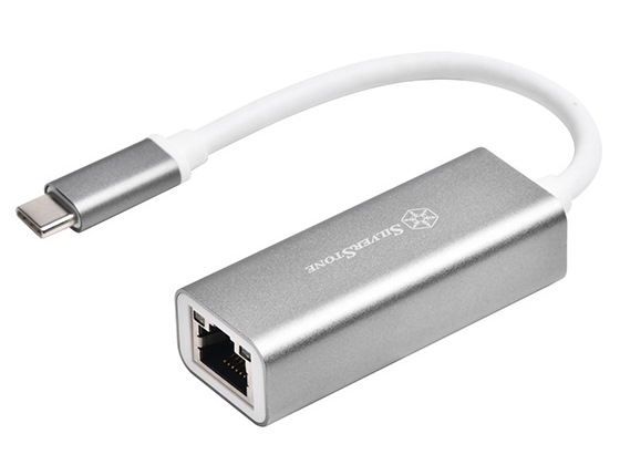 MacBookに最適なUSB Type-C接続のギガビットLANアダプタ、SilverStone「EP13」