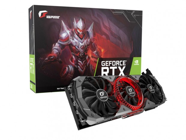 Colorful、ブースト1,800MHzのOC版「iGame GeForce RTX 2080 Advanced OC」