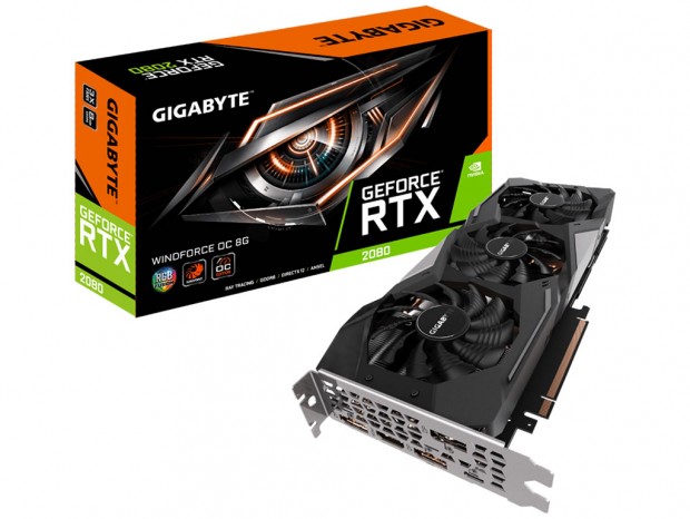 GIGABYTE、WINDFORCE 3X搭載GeForce RTX 2080計2モデルをリリース