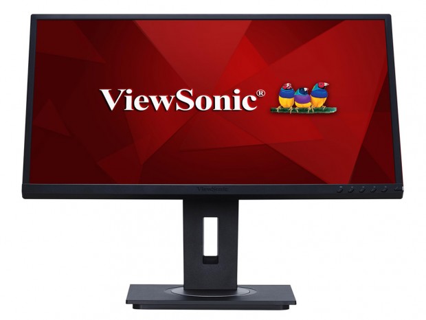 プレゼンに向くチルト角40°対応の23.8型IPS液晶、ViewSonic「VG2448」10月発売