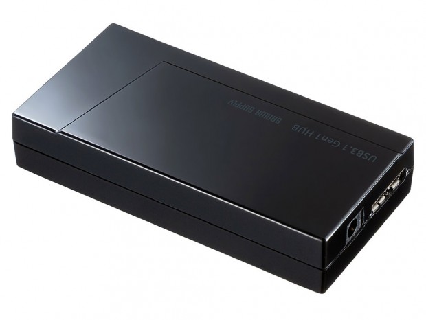 サンワサプライ、磁石で固定するUSB3.1 Gen.1対応ハブ計2種類