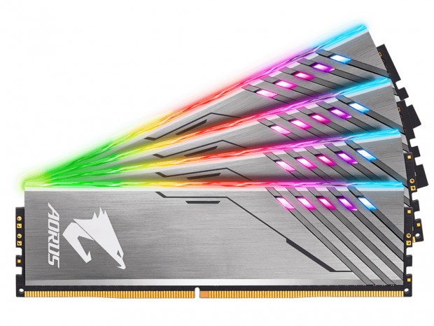 RGBダミーモジュールが付属するDDR4メモリ、GIGABYTE「AORUS RGB Memory」28日発売