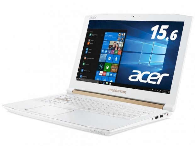 日本エイサー、限定30台のゲーミングノートPC「Helios 300 WHITE EDITION」発売