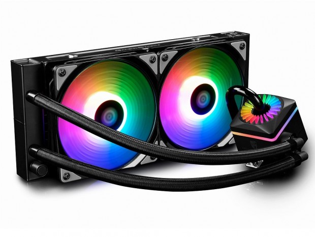 Deepcool、アドレサブルRGB搭載の240mmオールインワン水冷「CAPTAIN 240 PRO」