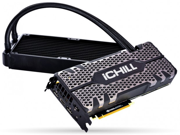 Inno3D、240mmラジエター採用の水冷モデル「ICHILL GEFORCE RTX 2080 TI BLACK」