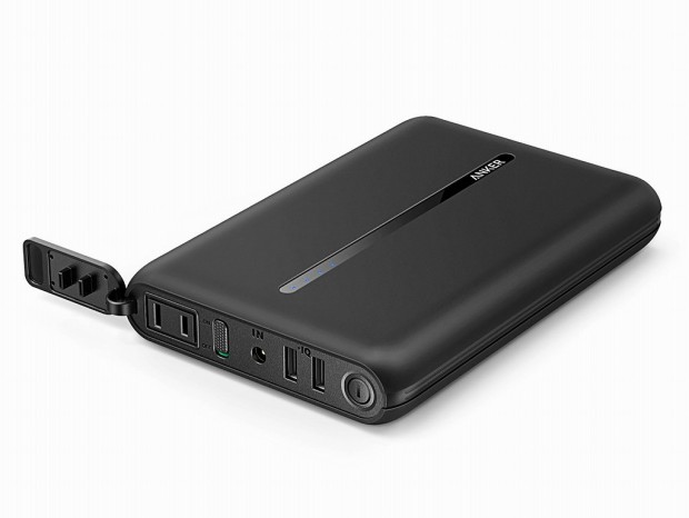 単行本サイズでAC出力搭載。ノートPCも動かせるバッテリー「Anker PowerCore AC」発売