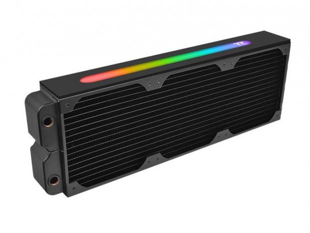 Thermaltake、サイドにRGBイルミを搭載する360mmラジエター「Pacific CL360 Plus」
