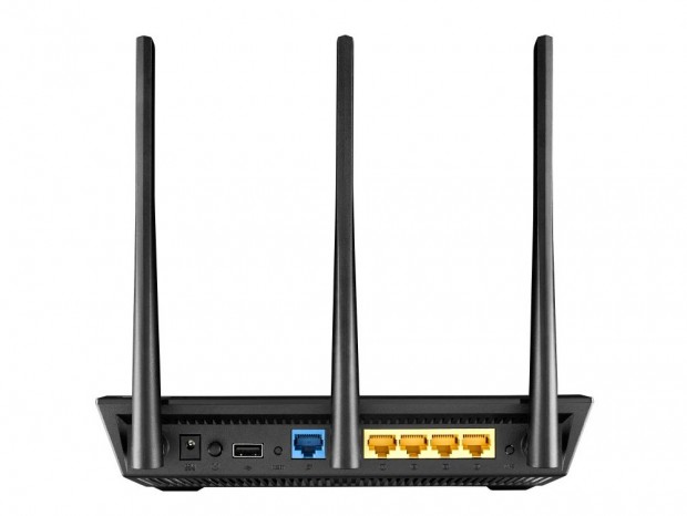 最高1,300+600Mbpsのデュアルバンド無線LANルーター、ASUS「RT-AC67U」