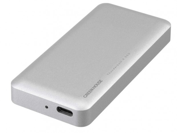 グリーンハウス、Thunderbolt 3接続の高速ポータブルSSD「GH-SSDTB3A」シリーズ