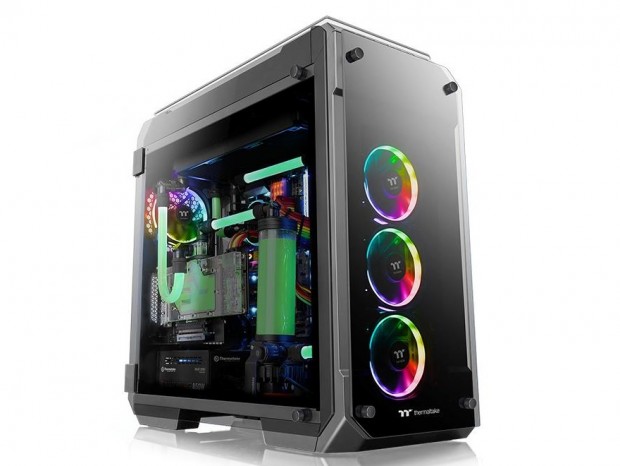 Thermaltake「View 71/21 TG」に音声コントロールファン搭載モデルが登場