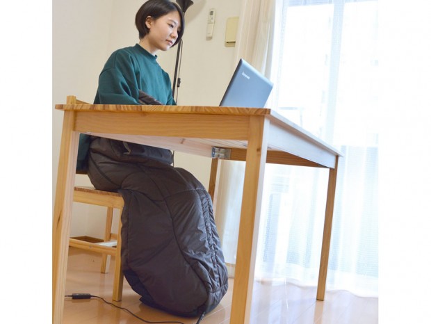 サンコー、お一人様専用”着るこたつ”の予約受付がスタート