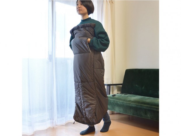 サンコー、お一人様専用”着るこたつ”の予約受付がスタート