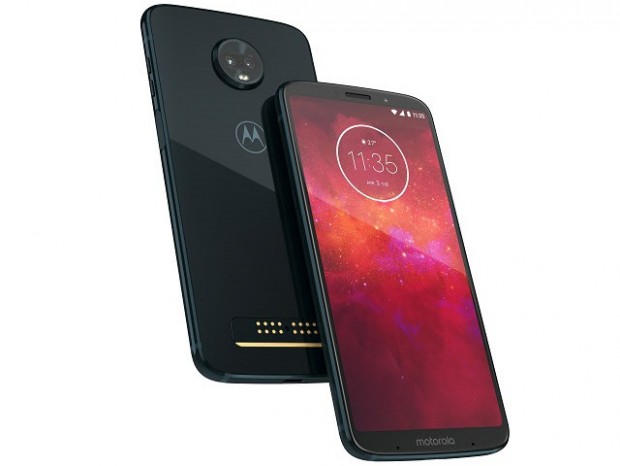 モトローラ、合体スマホの最新モデル「moto z3 play」13日発売