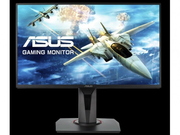 応答速度0.5ms、FreeSync対応のゲーミング液晶、ASUS「VG258QR」