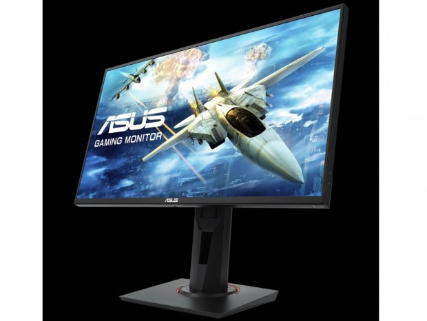 応答速度0.5ms、FreeSync対応のゲーミング液晶、ASUS「VG258QR」