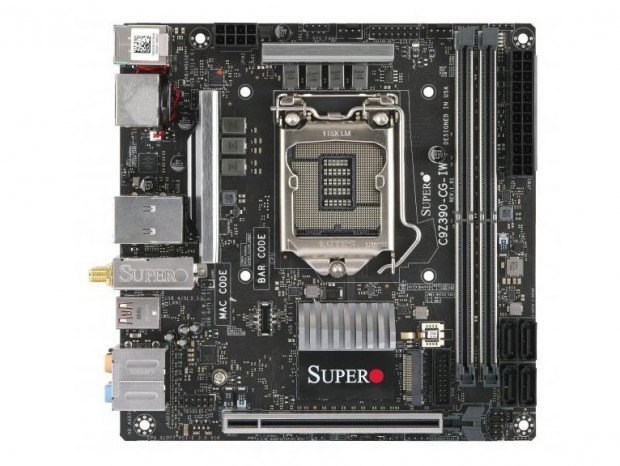 TDP 120Wまで対応するZ390ゲーミングMini-ITXマザー、SuperO「C9Z390-CG-IW」