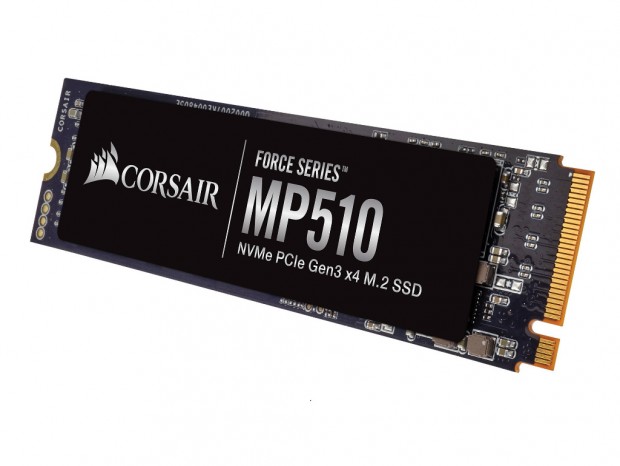 連続3.4GB/s、ランダム61万IOPSのM.2 SSD、CORSAIR「Force MP510」シリーズ