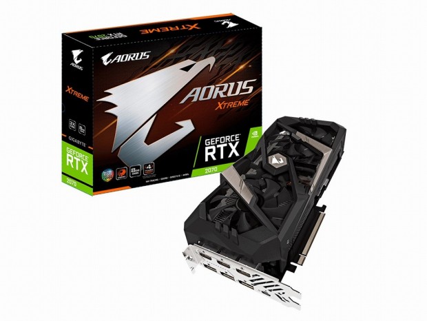 GIGABYTE、3連ファンクーラーを搭載した1,815MHz動作のRTX 2070グラフィックスカード発売