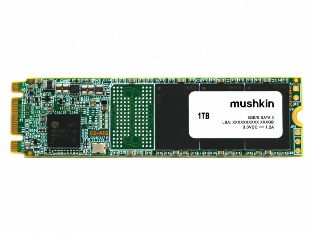 Mushkin、DRAMキャッシュレスのM.2 SSD「SOURCE M.2」シリーズ